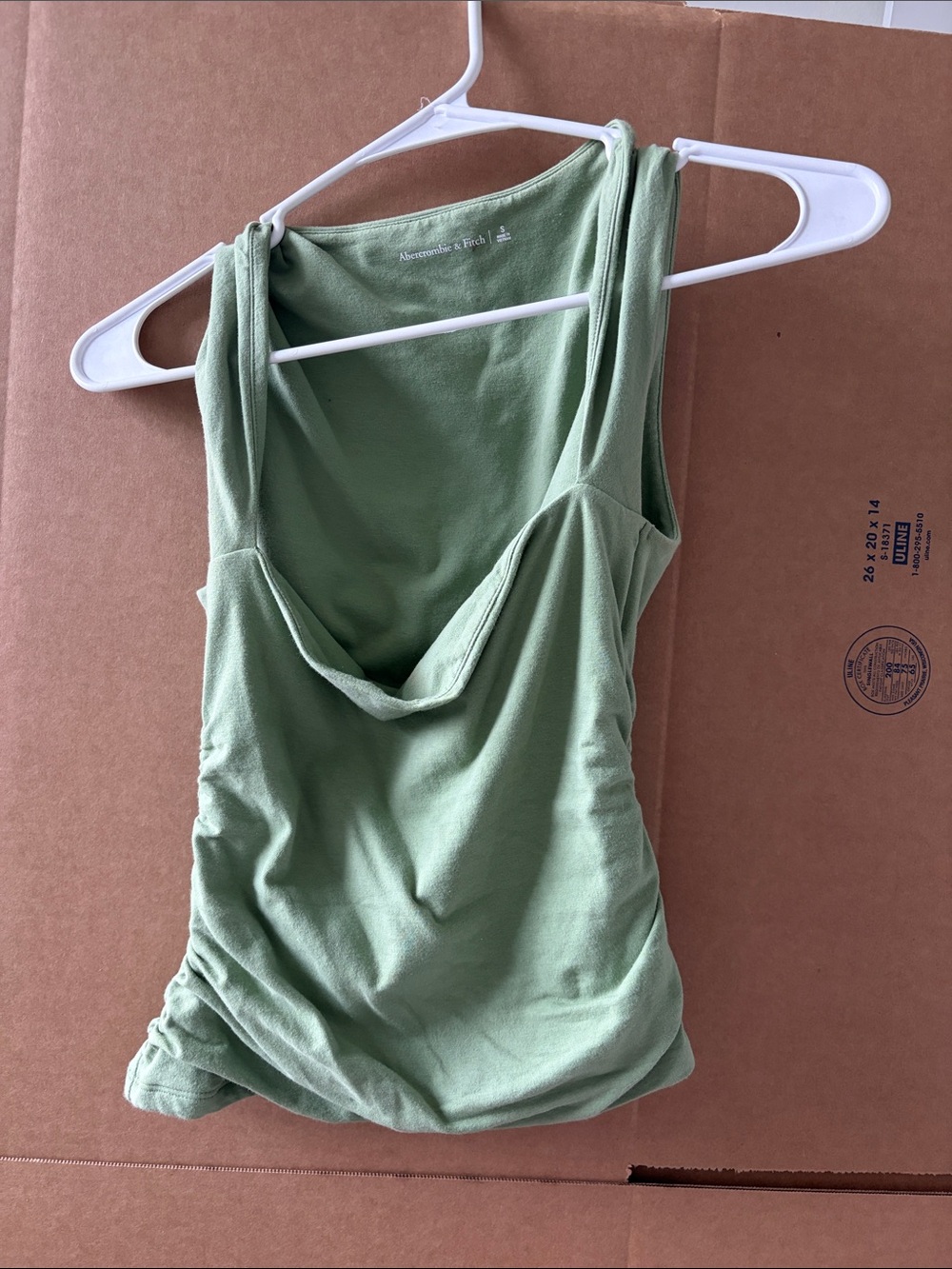 Abercrombie & Fitch Sage Green tank top